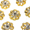 Vintage Style Diamante Buttons - Mary