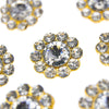 Vintage Style Diamante Buttons - Alice