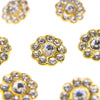 Vintage Style Diamante Buttons - Alice
