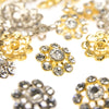 Vintage Style Diamante Buttons - Emily