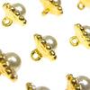 Vintage Style Diamante Buttons - Nancy