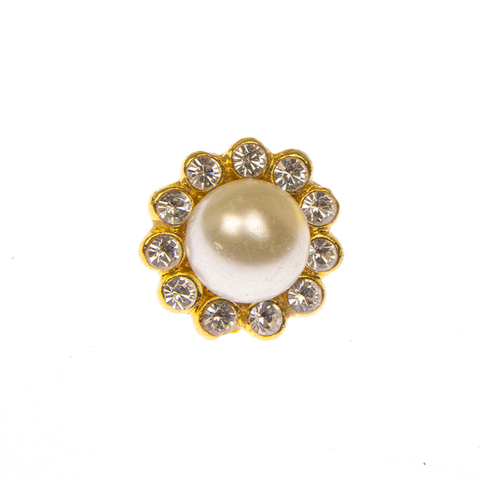 Vintage Style Diamante Buttons - Nancy