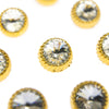 Vintage Style Diamante Buttons - Lena