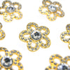 Vintage Style Diamante Buttons - Betty