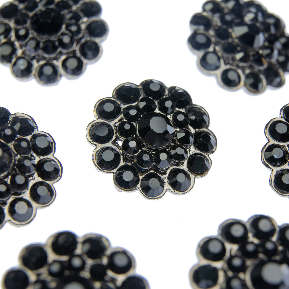 Vintage Style Diamante Buttons - Ivy