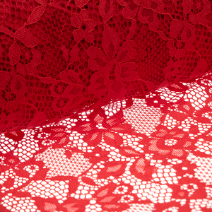 Floral Honeycomb Raschel Stretch Lace