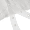 Snap Fastener Tape w Round Press Studs - 17mm