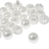 Japanese Dome Pearl Button w Pearl Shank (24 Pack)