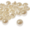 Japanese Dome Pearl Button w Pearl Shank (24 Pack)