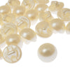 Japanese Dome Pearl Button w Pearl Shank (24 Pack)