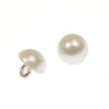 Japanese Dome Pearl Button w Metal Shank (12 Pack)