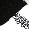 Lace Guipure Trim w Floral Squiggles
