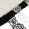 Lace Guipure Trim w Floral Squiggles