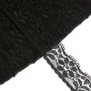 Daisies & Leaves Stretch Lace Trim