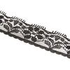 Daisies & Leaves Stretch Lace Trim