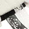 Lace Guipure Trim w Daisy Swirls