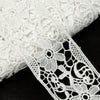 Lace Guipure Trim w Daisy Swirls