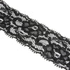 Zinnia Floral & Swirls Stretch Lace Trim