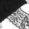 Roses & Swirls Stretch Lace Trim w Scalloped Edging