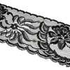 Roses & Swirls Stretch Lace Trim w Scalloped Edging