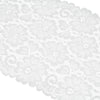 Flowers & Hearts Stretch Lace Trim w Scalloped Edging
