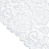 Flowers & Hearts Stretch Lace Trim w Scalloped Edging