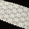 Spotted Circles Stretch Lace Trim