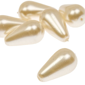 Preciosa Pearl Teardrop Bead - 16x9mm (6 Pack)