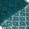 Lattice Floral Stretch Lace Trim w Swirled Edging
