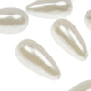 Teardrop Pearl Beads - Vertical Drilled - 22x12mm (12 Pack)
