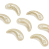Teardrop Pearl Beads - Horizontal Drilled - 8x5mm (24 Pack)