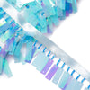 Rectangluar Sequin & Beaded Tassels
