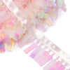 Rectangluar Sequin & Beaded Tassels
