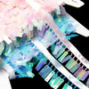 Rectangluar Sequin & Beaded Tassels