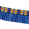 Embroidered Jacquard Tassel Fringe