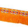 Embroidered Jacquard Tassel Fringe