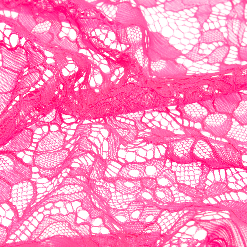 Fluorescent Honeycomb Raschel Stretch Lace