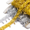 Wave Lurex Trim w Beaded Tassels
