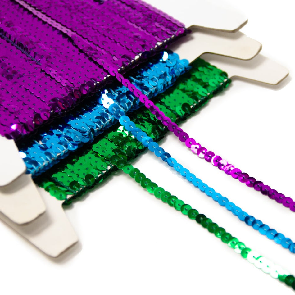 1-Row Non-Stretch Sequin Trim