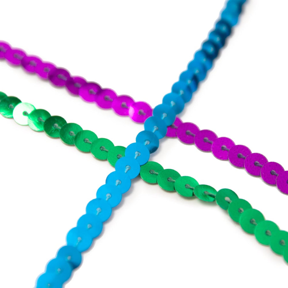 1-Row Non-Stretch Sequin Trim