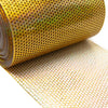 Perforated Holographic Honeycomb Sequin Film