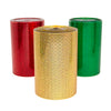 Perforated Holographic Honeycomb Sequin Film