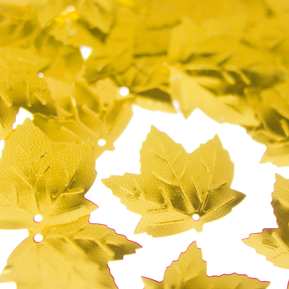 Maple Leaf Sequin Shapes