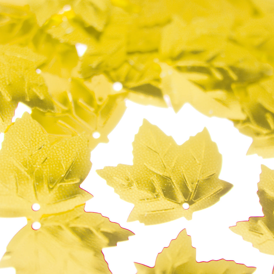 Maple Leaf Sequin Shapes