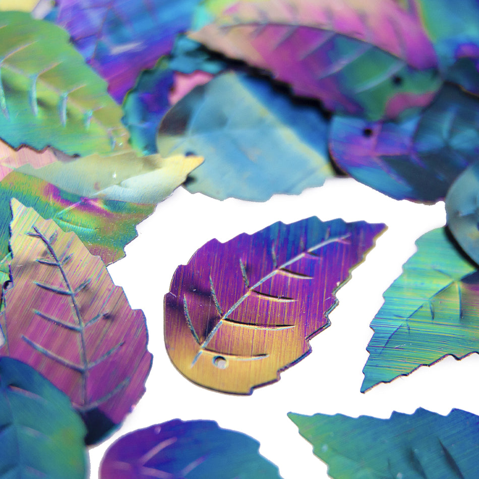 Birch Leaf Sequin Shapes