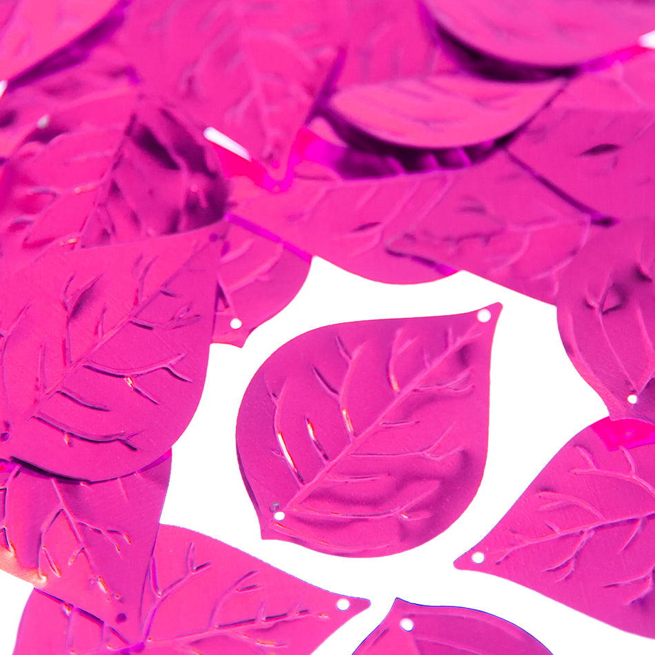 Lilac Leaf Sequin Shapes