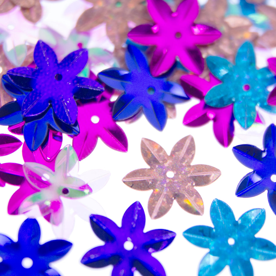 Star Flower  Sequin Shapes