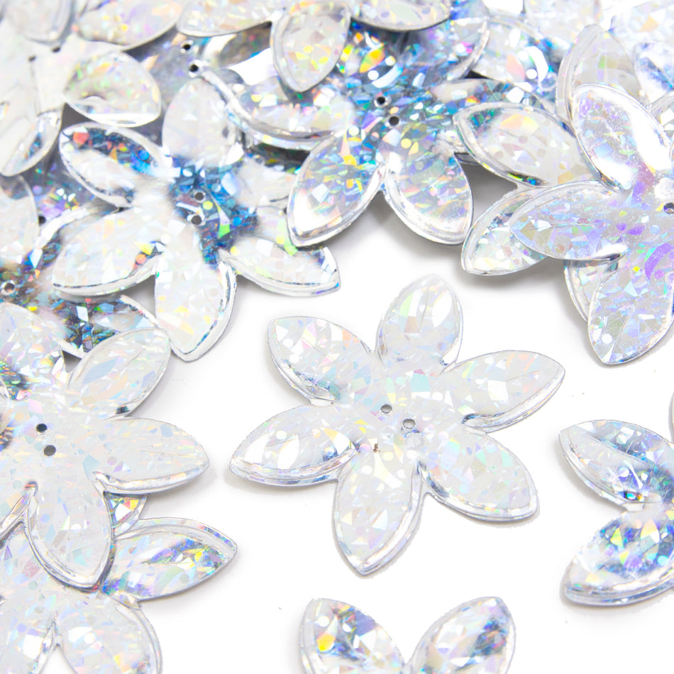 Floral Lily Sequin Shapes