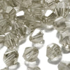 Glass Bicone Faceted Bead - 5mm - Clear (48 Pack)