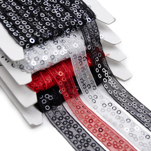 Sequin Mesh Trim